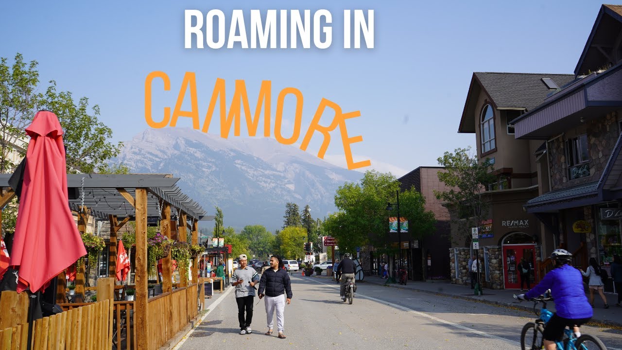 Roaming in Canmore | An Hour in Town ⭐| day 3| Nepali Vlog|