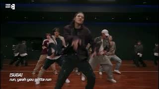 [파트 가사] 달려라 방탄 거울모드 / Run BTS Mirrored Dance Practice