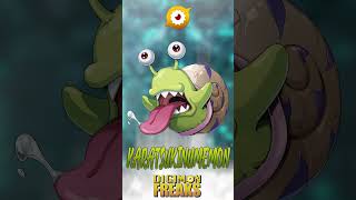 KARATSUKINUMEMON La VARIANTE de NUMEMON con una CONCHA