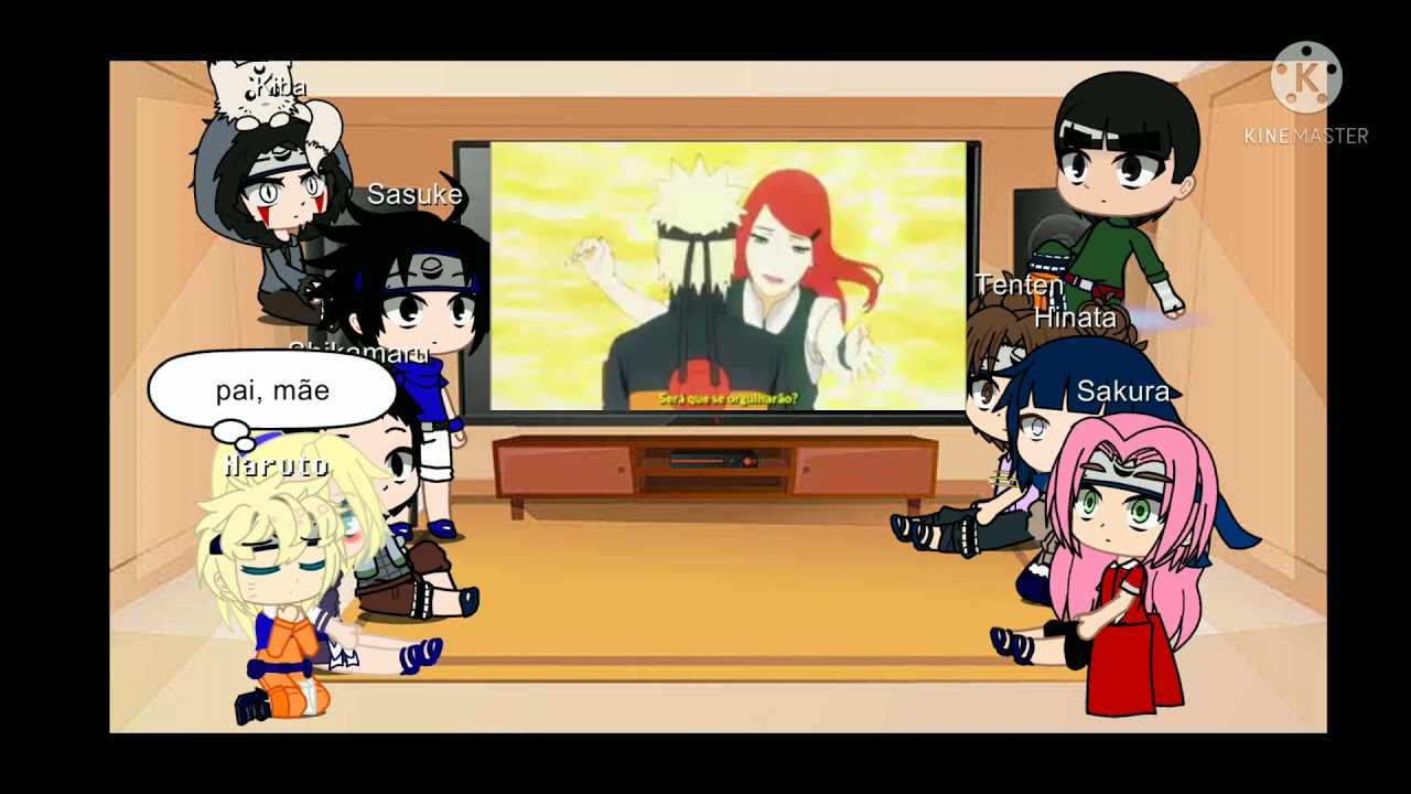 Naruto e seus amigos reagindo ao rap do Naruto Uzamaki( Boruto) A morte do Hokage