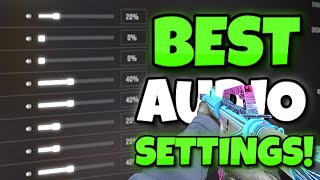 THE BEST *AUDIO* SETTINGS For CS2! (Competitive Settings)