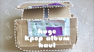 huge kpop album haul 2018