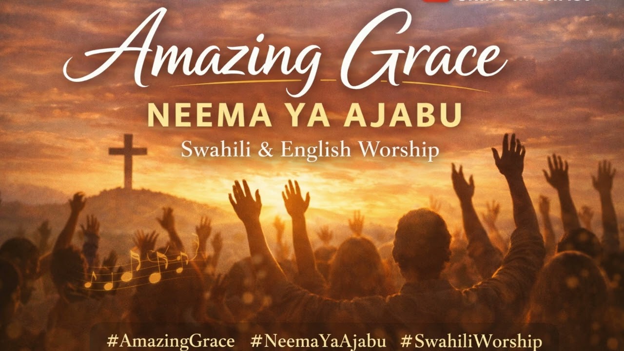 Amazing Grace | Neema Ya Ajabu | Swahili & English Worship Hymn