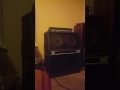 Ampeg isovent and bad noob playing.