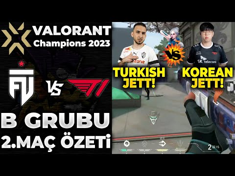 FUT vs T1 2. MAÇ ÖZETİ | VALORANT CHAMPIONS 2023
