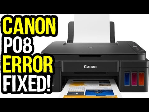 Canon P08 Error | Canon No Ink Error | Canon G2010 | Canon G3010 | Canon G4010 | Reset Canon Printer