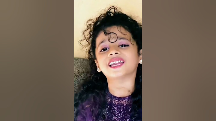 MIYA KUTTY @súper singer