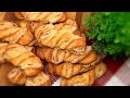 Быстрые и очень вкусные " Творожно - сахарные завитушки " к чаю! Любимый рецепт !