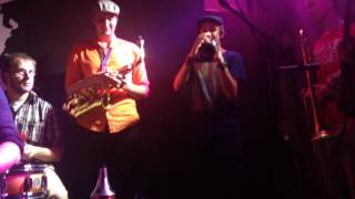 Video thumbnail of "Kraków Street Band "Get lucky" (Harris Piano Jazz Bar, 11.X.2013)"