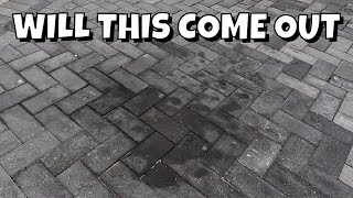 Removing Oil Stains Like A Real Man... Block Paving Only!