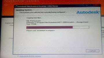 🙄😐 Install autocad mechanical desktop 2006 _Cài đặt phần mềm autocad mechanical desktop