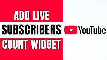 How To Add Live Youtube Subscribers Count Widget On Android