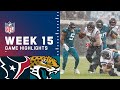 Texans vs. Jaguars Week 15 Highlights | NFL 2021