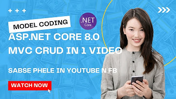 Asp.Net Core 8.0 MVC Crud With Image Upload in Hindi|Entity Framework Core 8.0|Asp.net core tutorial