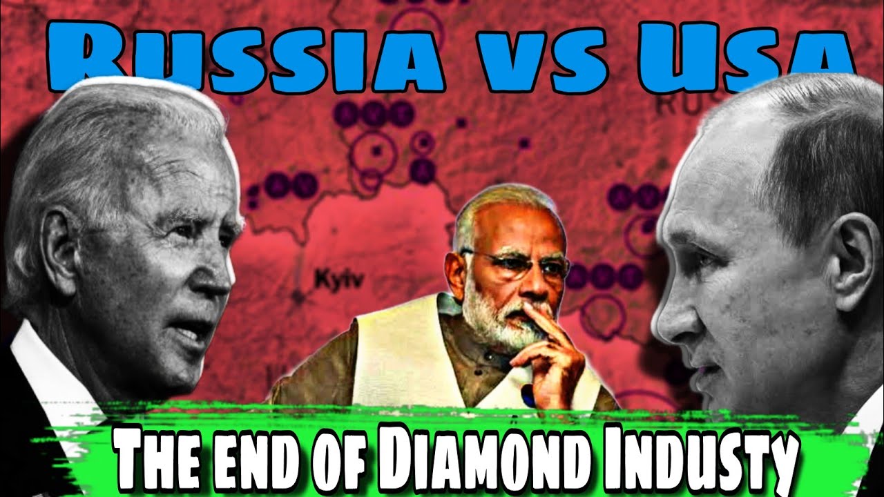 The US and EU’s Sanctions on Russian Diamonds: A Nightmare for India’s Diamond Industry ⁉️