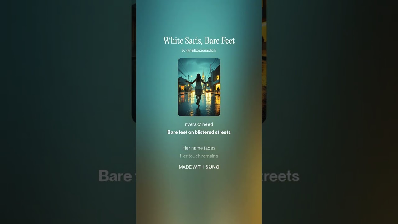 White Saris, Bare Feet