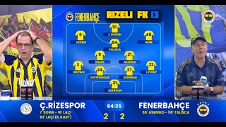 Çaykur Rizespor 2-5 Fenerbahçe - Fb Tv Gol Anlari - 23 Kasım 2025