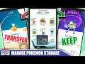 KEEP or TRANSFER? HOW TO MANAGE YOUR *POKÉMON STORAGE* in 2020! Pokémon GO