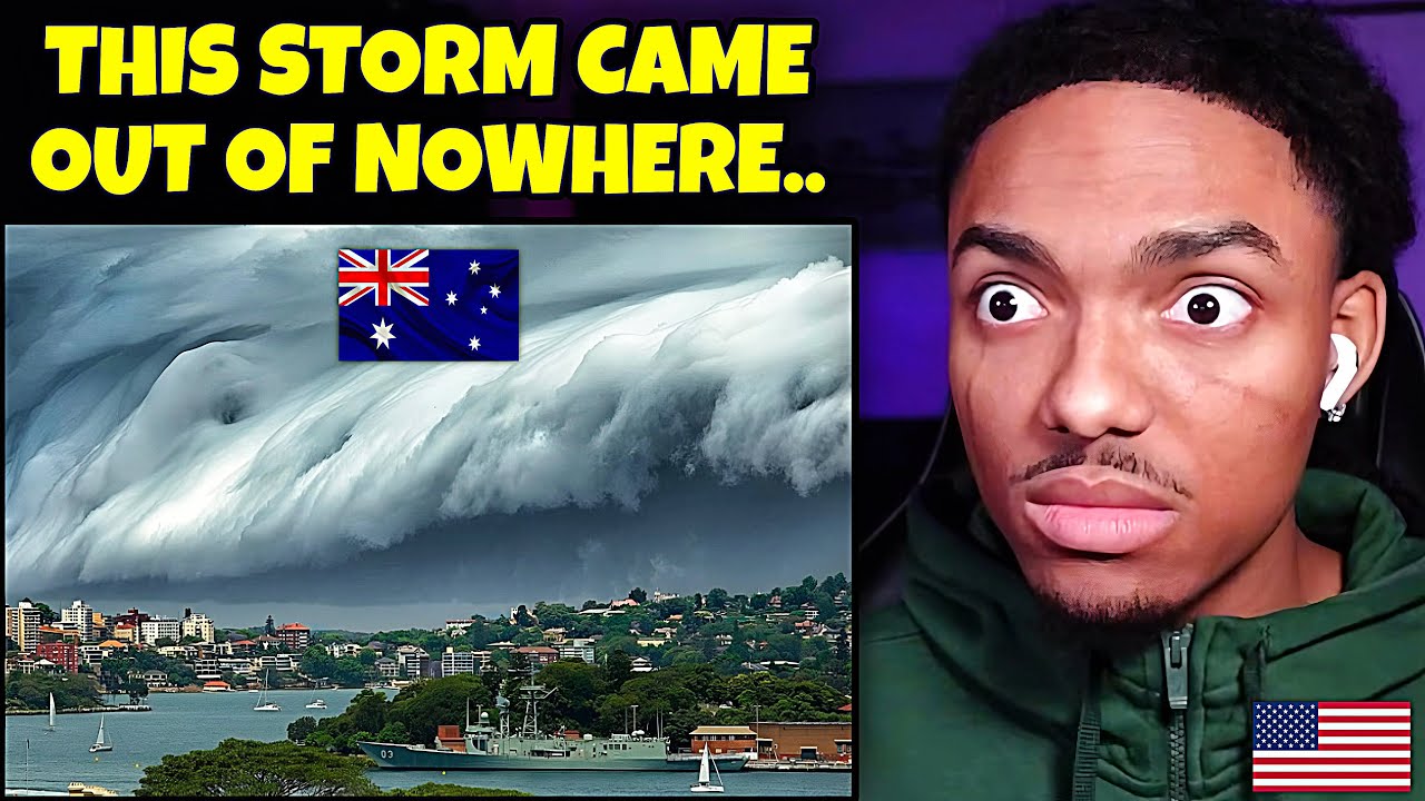 AMERICAN REACTS to Australia’s UNPREDICTABLE Weather