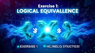 Exercise 1 | Logical Equivalence | Discrete Structure | FAST NUCES | SYED WALEED | WalBit