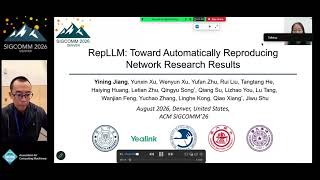 SIGCOMM'26: RepLLM: Toward Automatically Reproducing Network Research Results