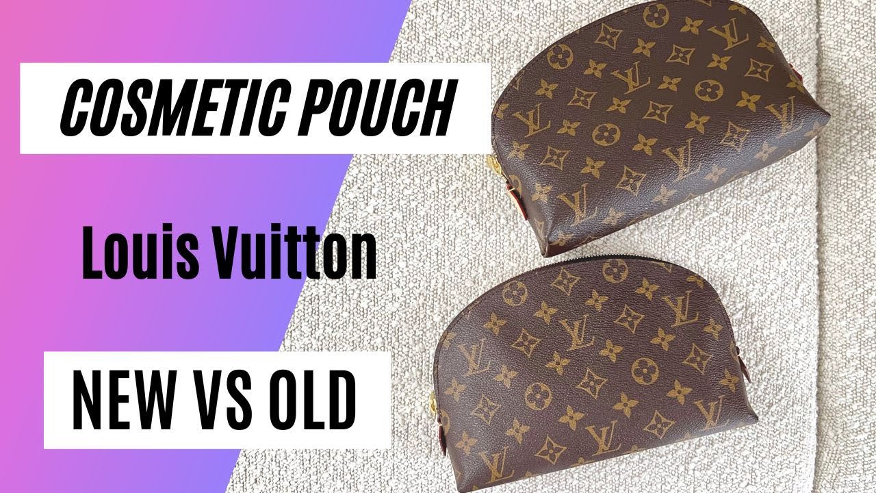 New or vintage 🤔 The NEW Louis Vuitton Cosmetic Pouch GM vs the