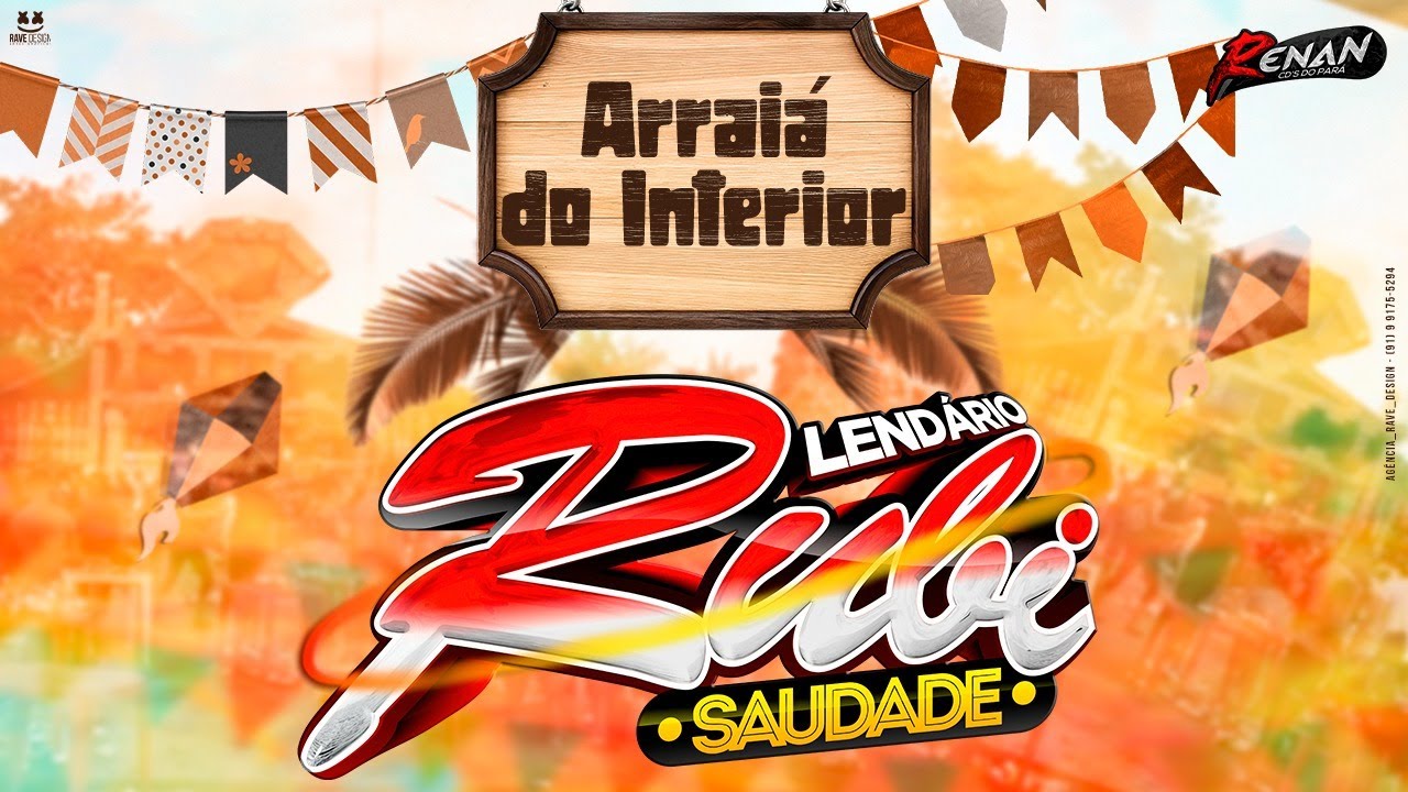 CD LENDÁRIO RUBI SAUDADE FESTA CALIENTE (Lambada) 