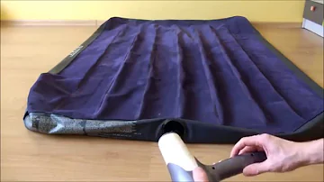 How do you inflate an air mattress without a pump?