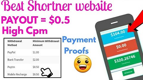 💸World Best without captcha Url shortener to earn money (2019) Highest payout | $0.5 redeem | Hindi