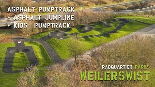 Asphalt Pumptrack mit Jumpline und Kids Pumptrack- Weilerswist | RadQuartier Parks