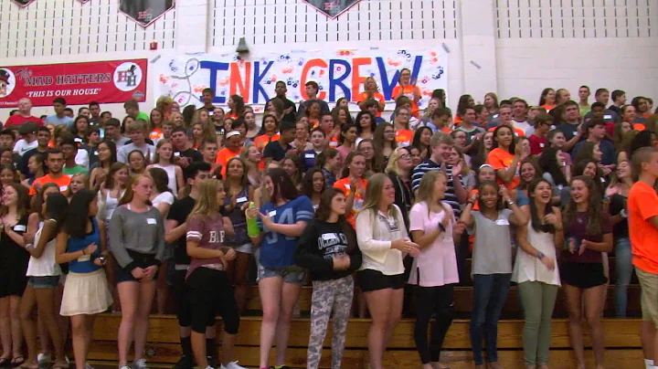 2015: Link Crew welcome HHHS Freshmen to High School