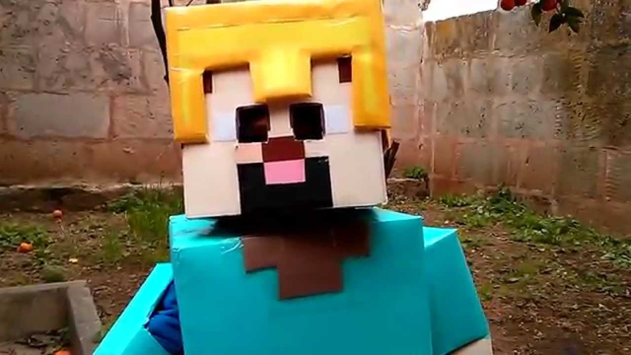 Disfraz Minecraft 2013 - YouTube