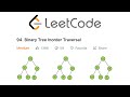 LeetCode Binary Tree Inorder Traversal Solution Explained - Java