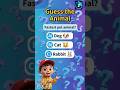 🐶 Guess The Animal | Fastest Pet Animal? #Shorts Day 10/30 challenge   #ytshorts #viral #facts