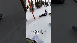 Why Back Foot Pressure is the Game Changer #snowboarding #learningtosnowboard