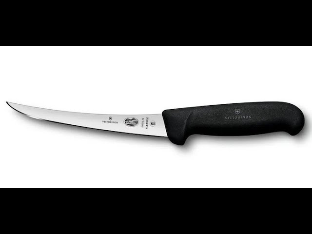 Boning Knife  Choice 6 White Curved Stiff Boning Knife