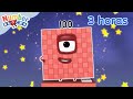 Numberblocks em portugus brasil  3 horas episdios completos  aprenda a contar  grandes nmeros