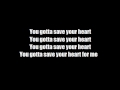 Remady feat manul  save your heart   lyricsparoles 