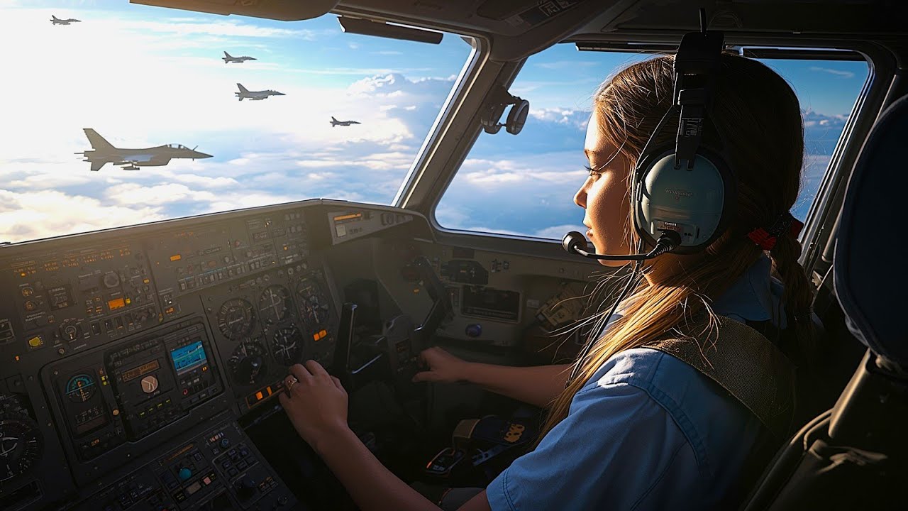 At 30,000 Feet, the Cockpit Went Silent — Until an 11 Year Old Took Control