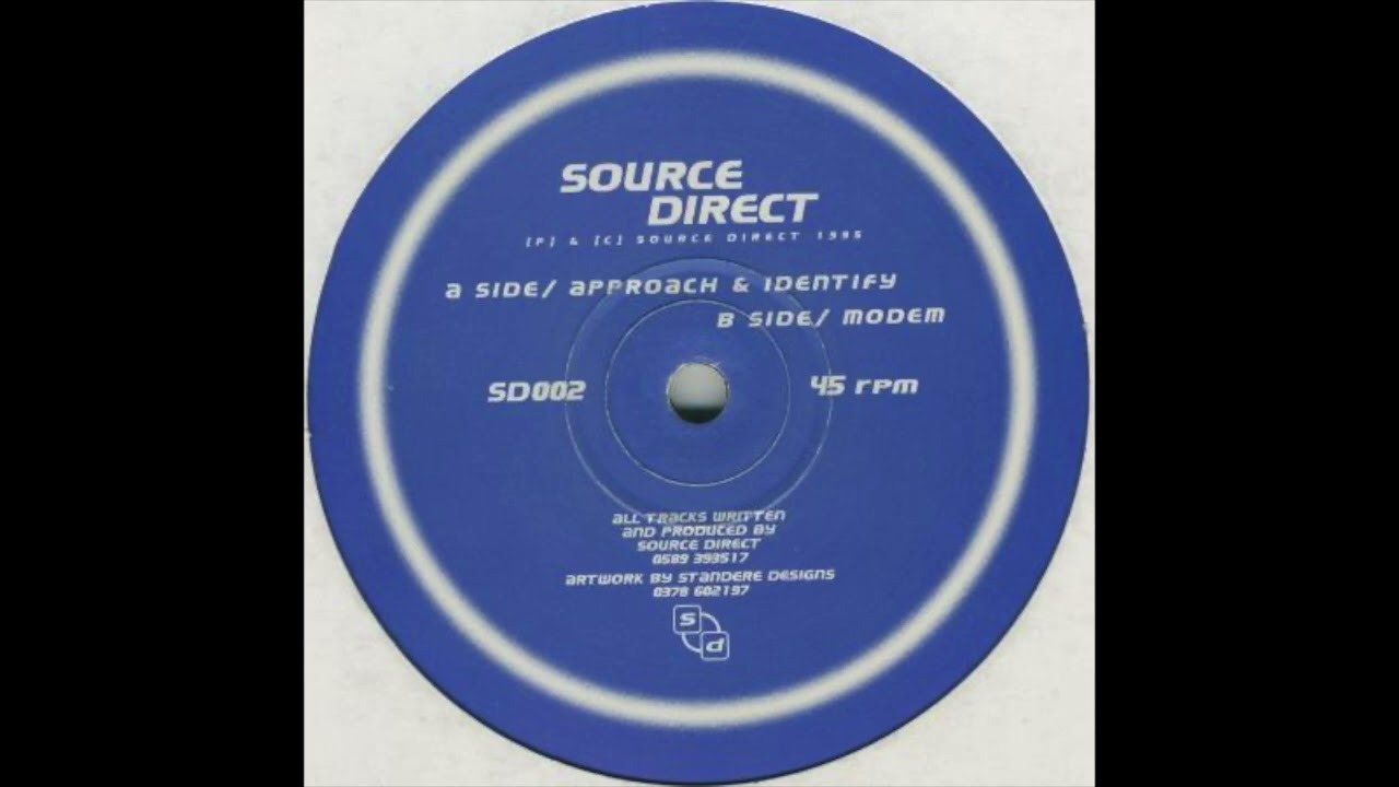 洋楽 Source Direct Source Direct - Approach & Identify [1995] - YouTube