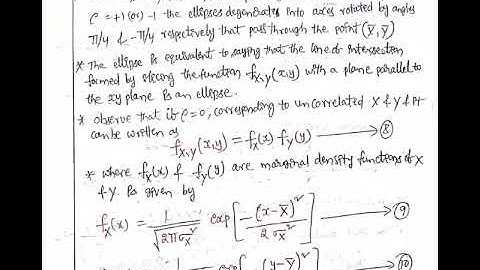 JOINT GAUSSIAN RANDOM VARIABLE AND TRANSFORMATIONS