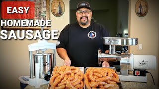 How To Make Sausage For Beginners  Easy Homemade Sausage