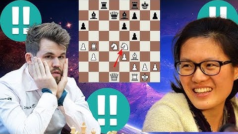 Wonderful chess game 28, Magnus Carlsen vs Hou Yifan