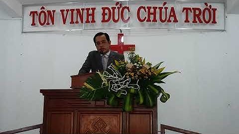 Bài giảng HÀNH ĐỘNG SỐNG TĨNH THỨC. Mục sư NGUYỄN CHÍ TÂM. QNHTTL TÂN ĐỨC-CÀ MAU