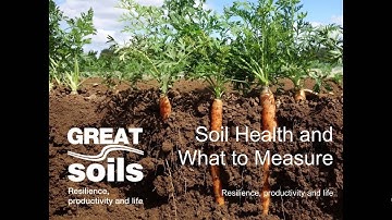 GREATsoils: Soil health and what to measure