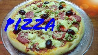 نتحدى اي وحدة متنجحش في تحضير البيتزا  Pizza بعد اليوم مع انجح واسهل عجينة ...