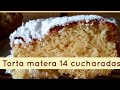 #BIZCOCHO 14 🥄CUCHARADAS|En 1 MIN| FÁCIL, ECONÓMICO Y DELICIOSO| #39