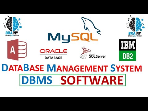 Vídeo: Qual é o software dbms?