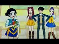 ZOEY: THE EARLY YEARS! - Kpop demon hunters paperdoll 13【 Zoey + Jinu + Rumi + Mira 】케이팝 데몬 헌터스 종이구관