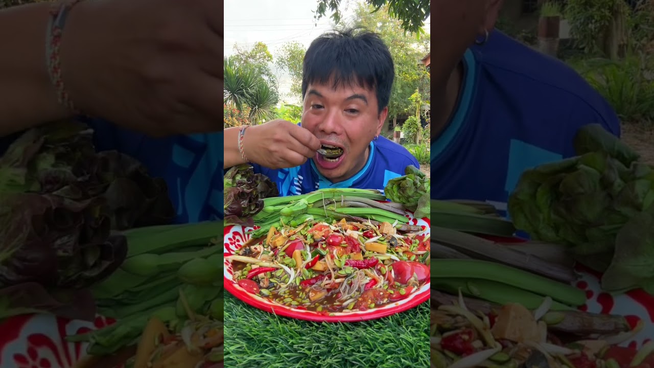 ตำป่าน้ำปูร้าพาแซ่บนัวมากๆ